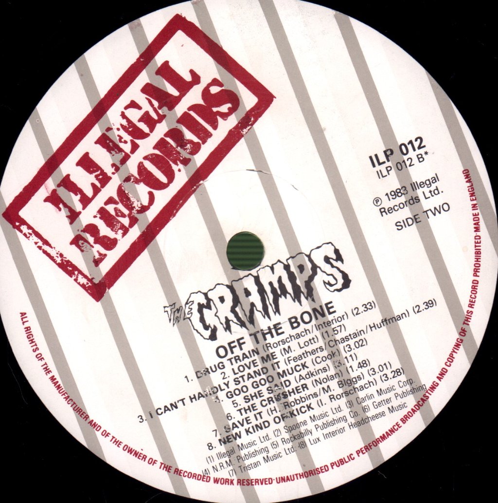 Cramps - Off The Bone - Lp