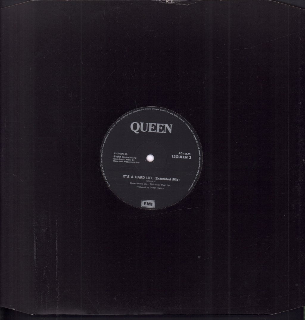 Queen - It's A Hard Life - 12 Inch