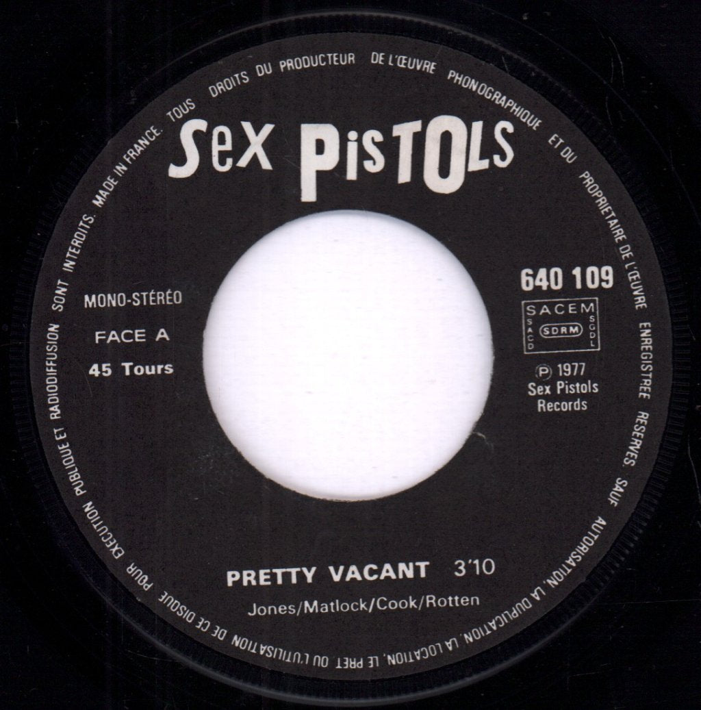 Sex Pistols - Pretty Vacant - 7 Inch