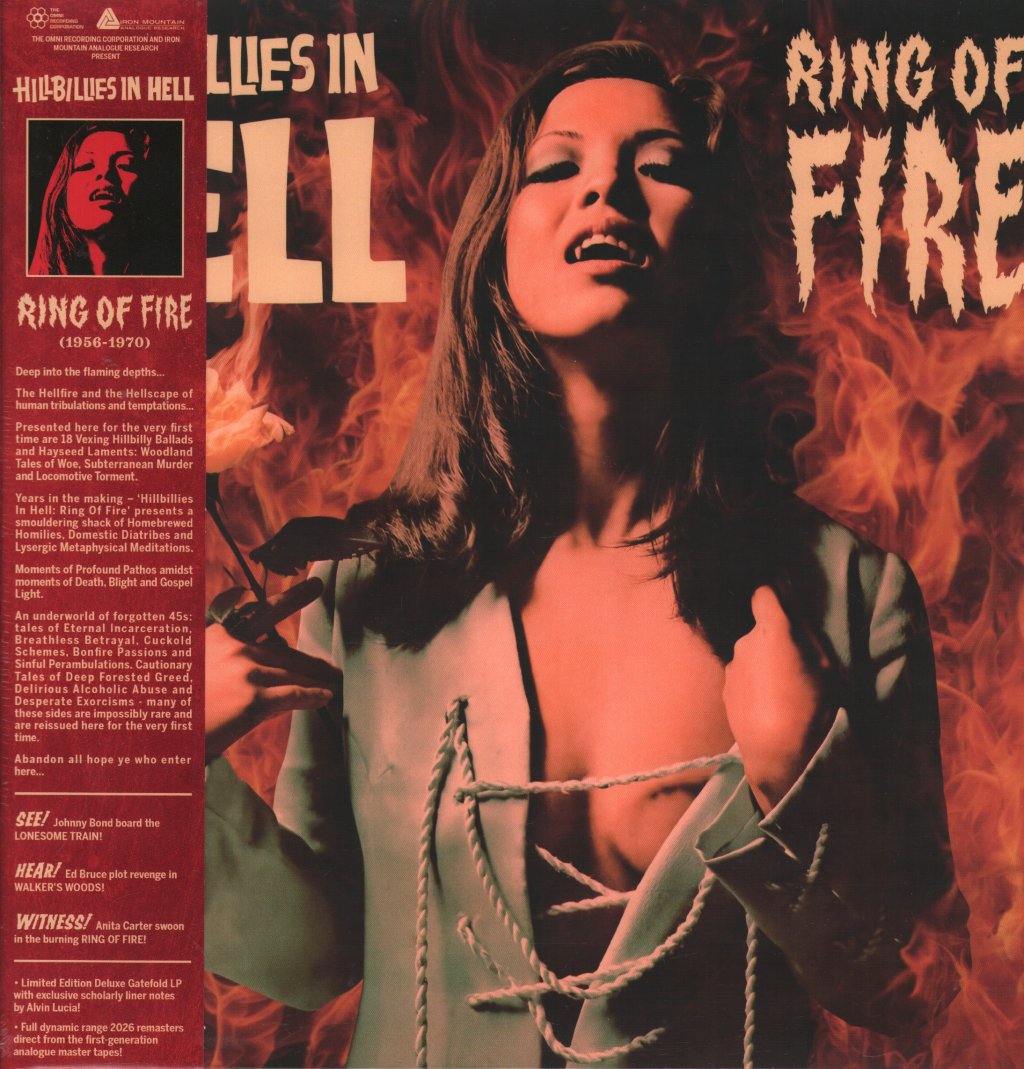 Various Artists - Hillbillies In Hell: Ring Of Fire (1956-1970) - Lp