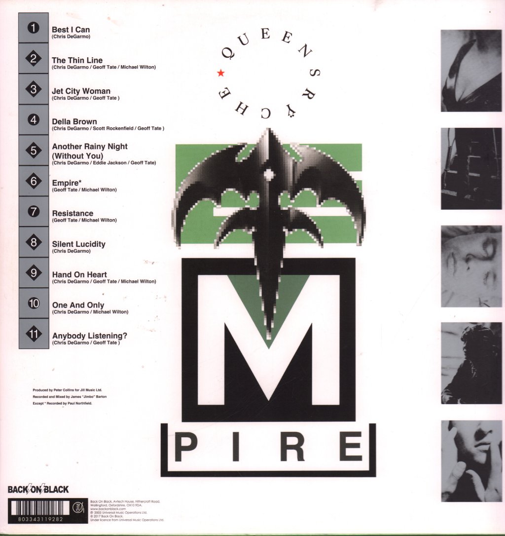 Queensryche - Empire - Double Lp