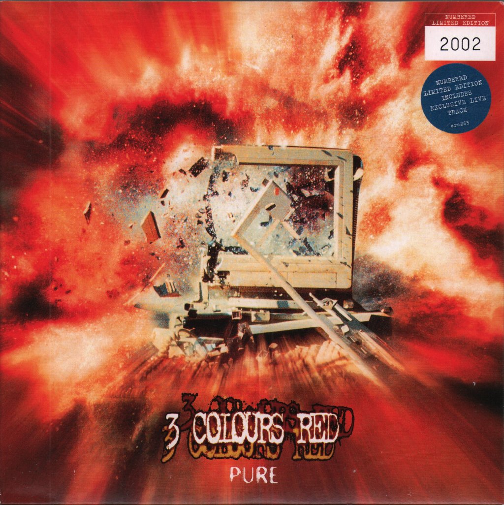 3 Colours Red - Pure - 7 Inch