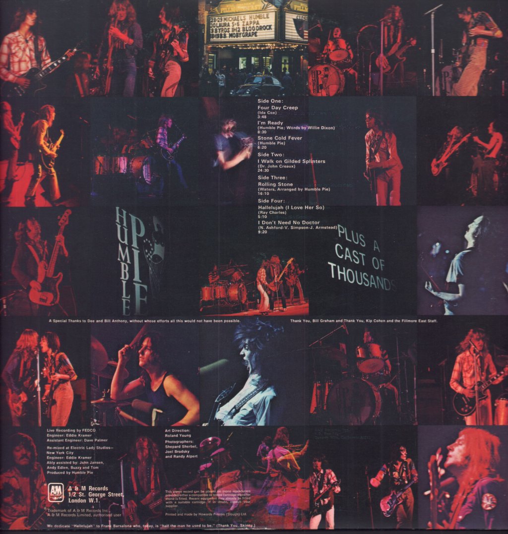 Humble Pie - Performance - Double Lp