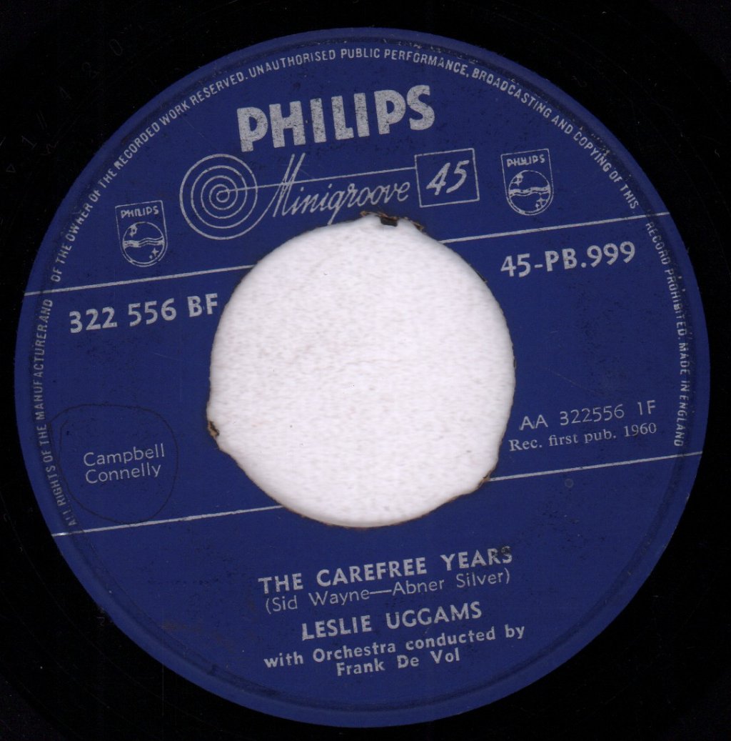 Leslie Uggams - carefree years - 7 Inch
