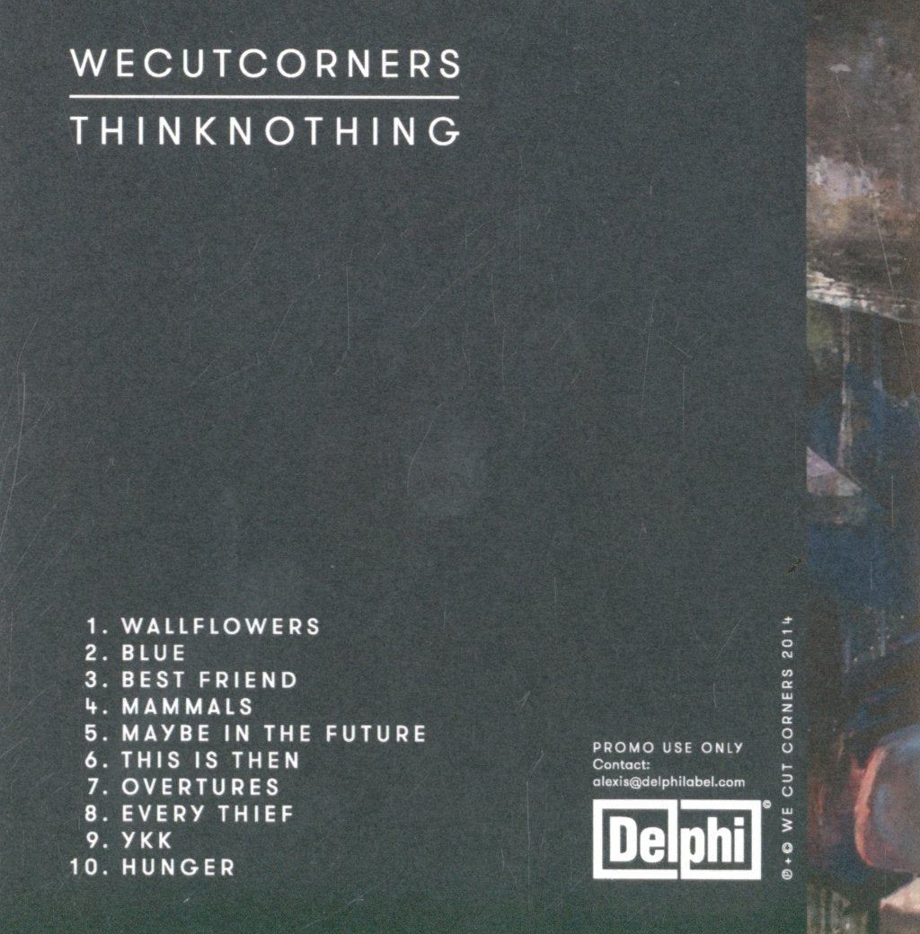 We Cut Corners - Think Nothing - Cd