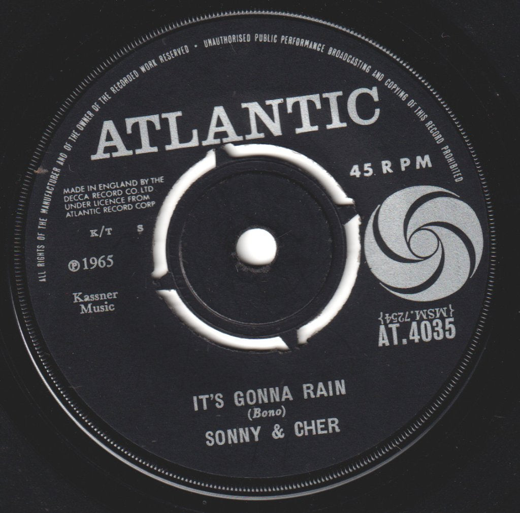 Sonny And Cher - I Got You Babe - 7 Inch