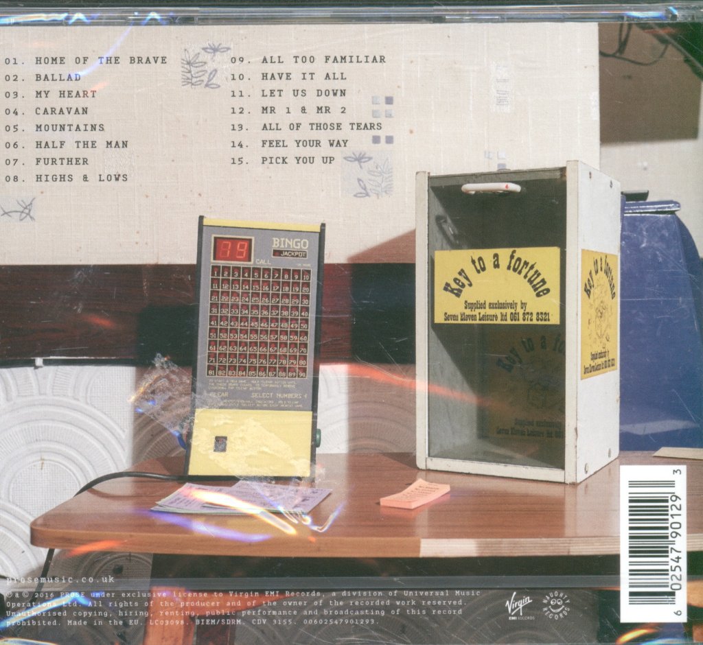 Prose - Home Of The Brave - Cd