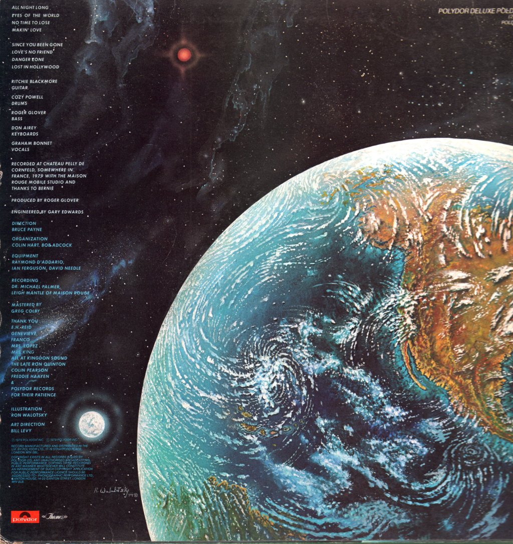 Rainbow - Down To Earth - Lp