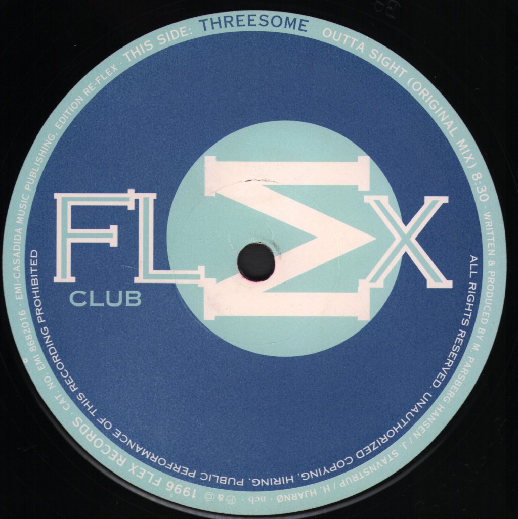 Threesome (Dance) - Outta Sight - 12 Inch