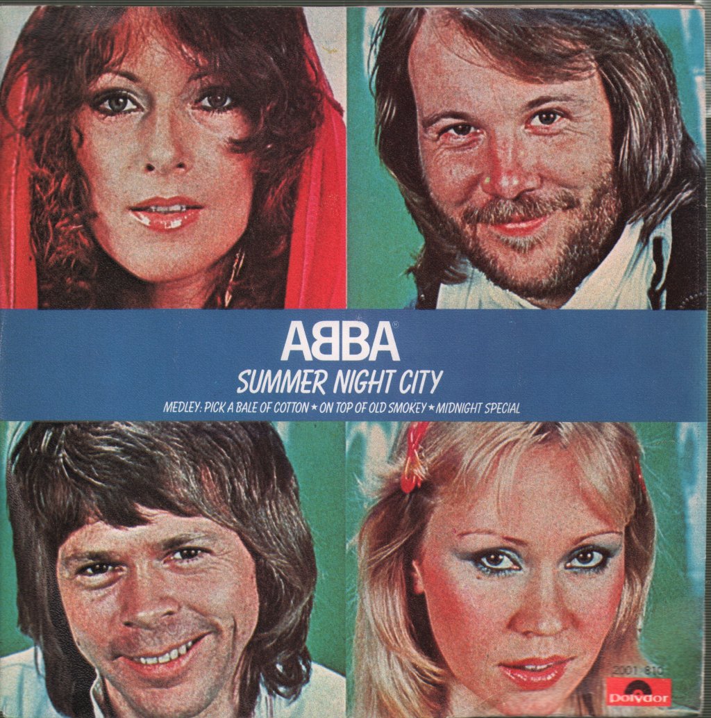 ABBA - Summer Night City - 7 Inch