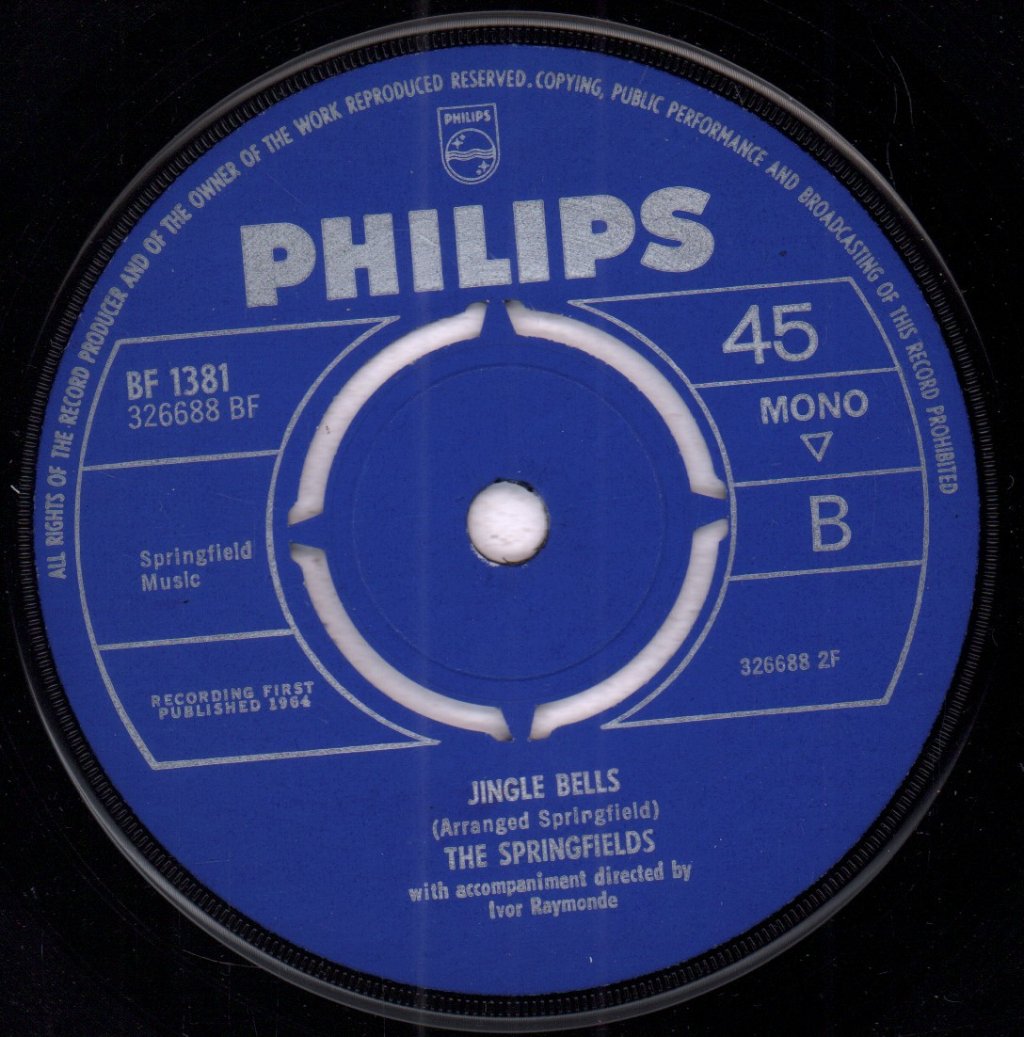 Dusty Springfield / springfields - O Holy Child / jingle bells - 7 Inch