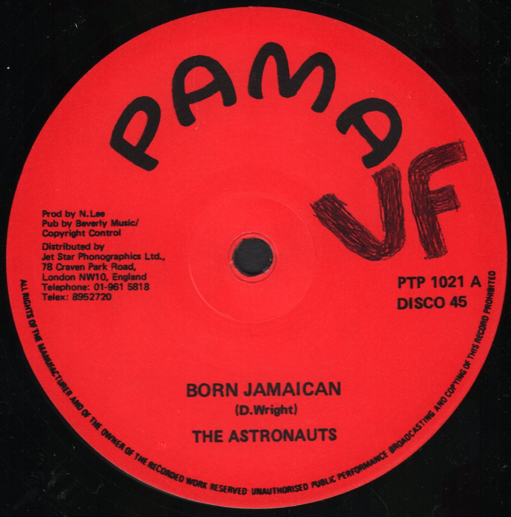 Astronauts - Born Jamaican - 12 Inch