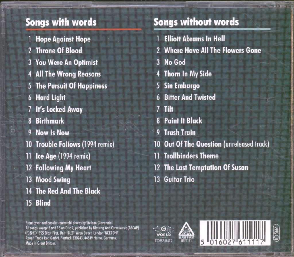 Band Of Susans - Wired For Sound: 1986-1993 - Double Cd