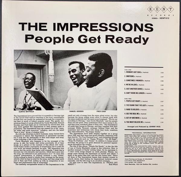 Impressions (Soul Group) - People Get Ready - Lp