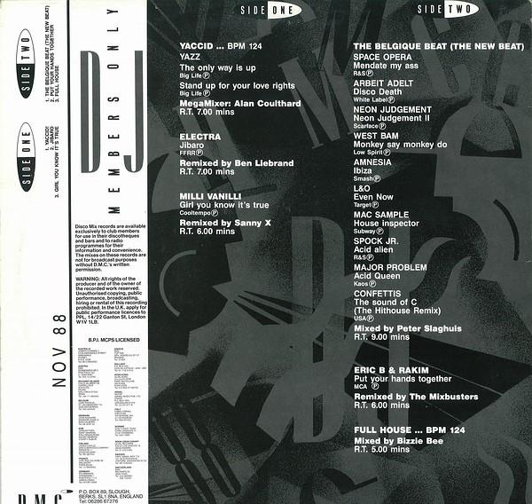 Various Artists - November 88 Mixes 2 - 12 Inch
