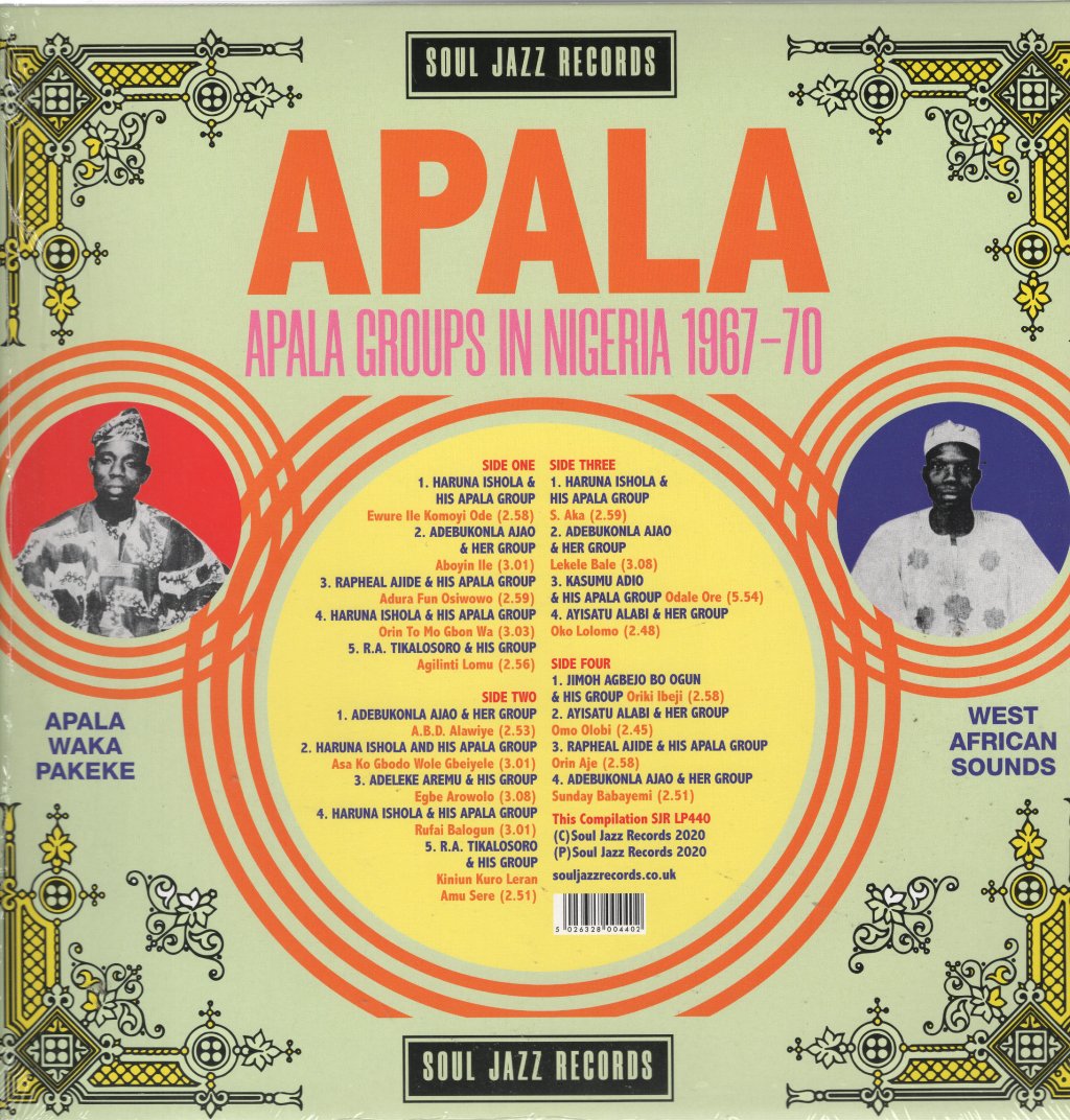 Various Artists - Apala: Apala Groups In Nigeria 1967-70 - Double Lp