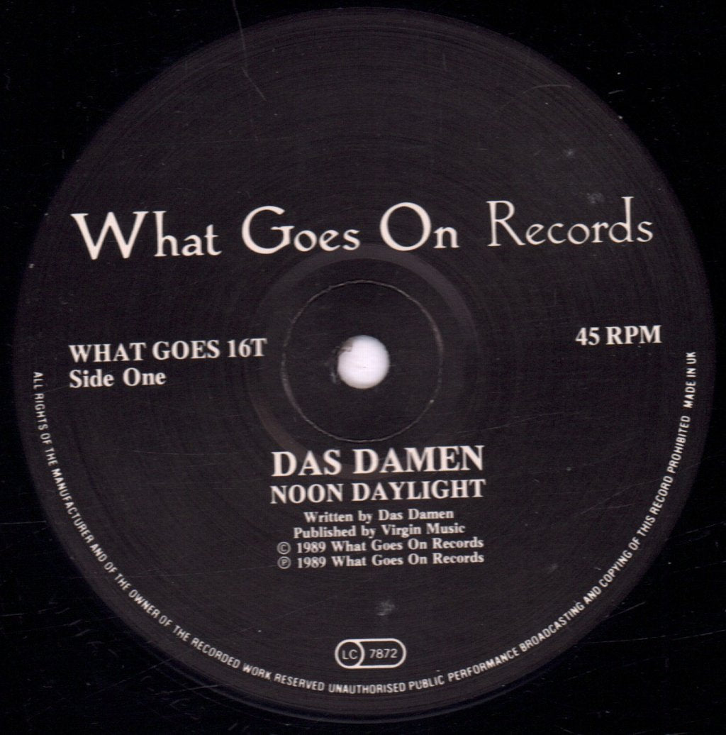 Das Damen - Noon Daylight - 12 Inch