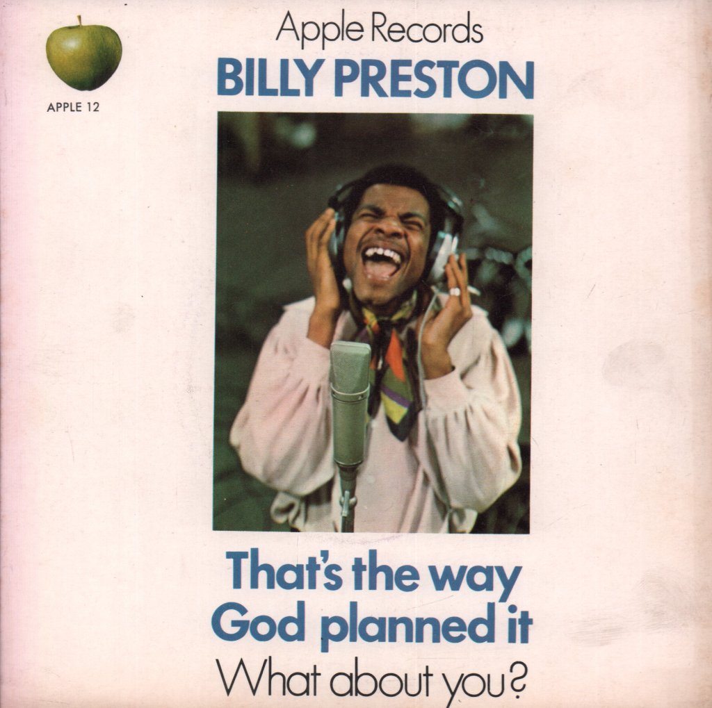 Billy Preston - That's The Way God Planned It - 7 Inch