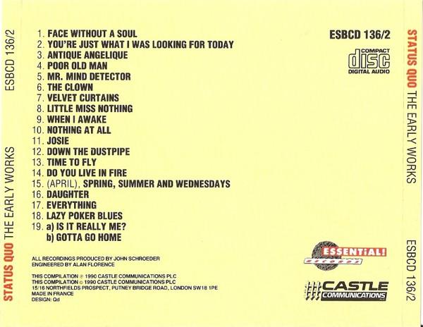 Status Quo - Early Works - Cd Set