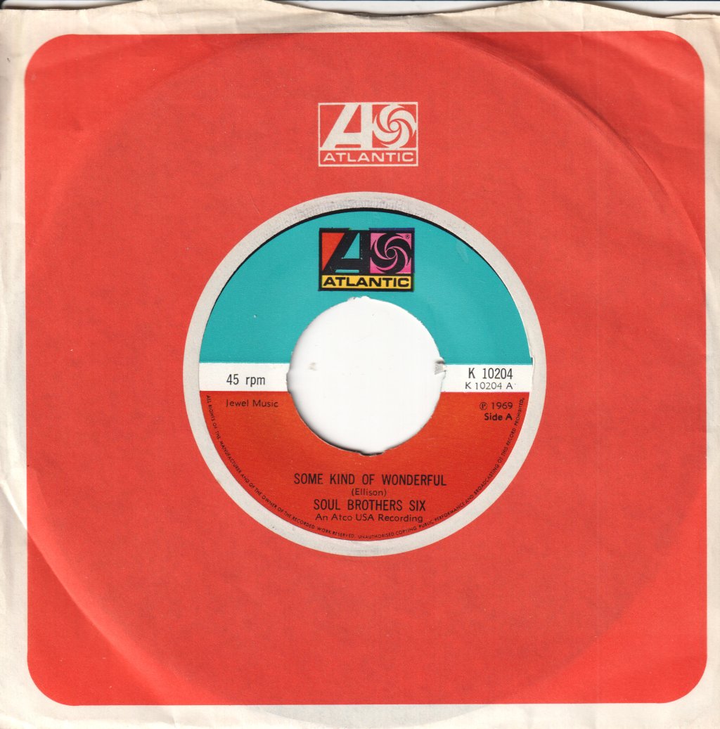 Soul Brothers Six - Some Kind Of Wonderful - 7 Inch