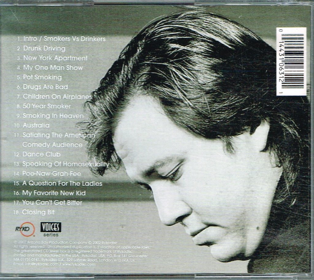 Bill Hicks - Love, Laughter And Truth - Cd