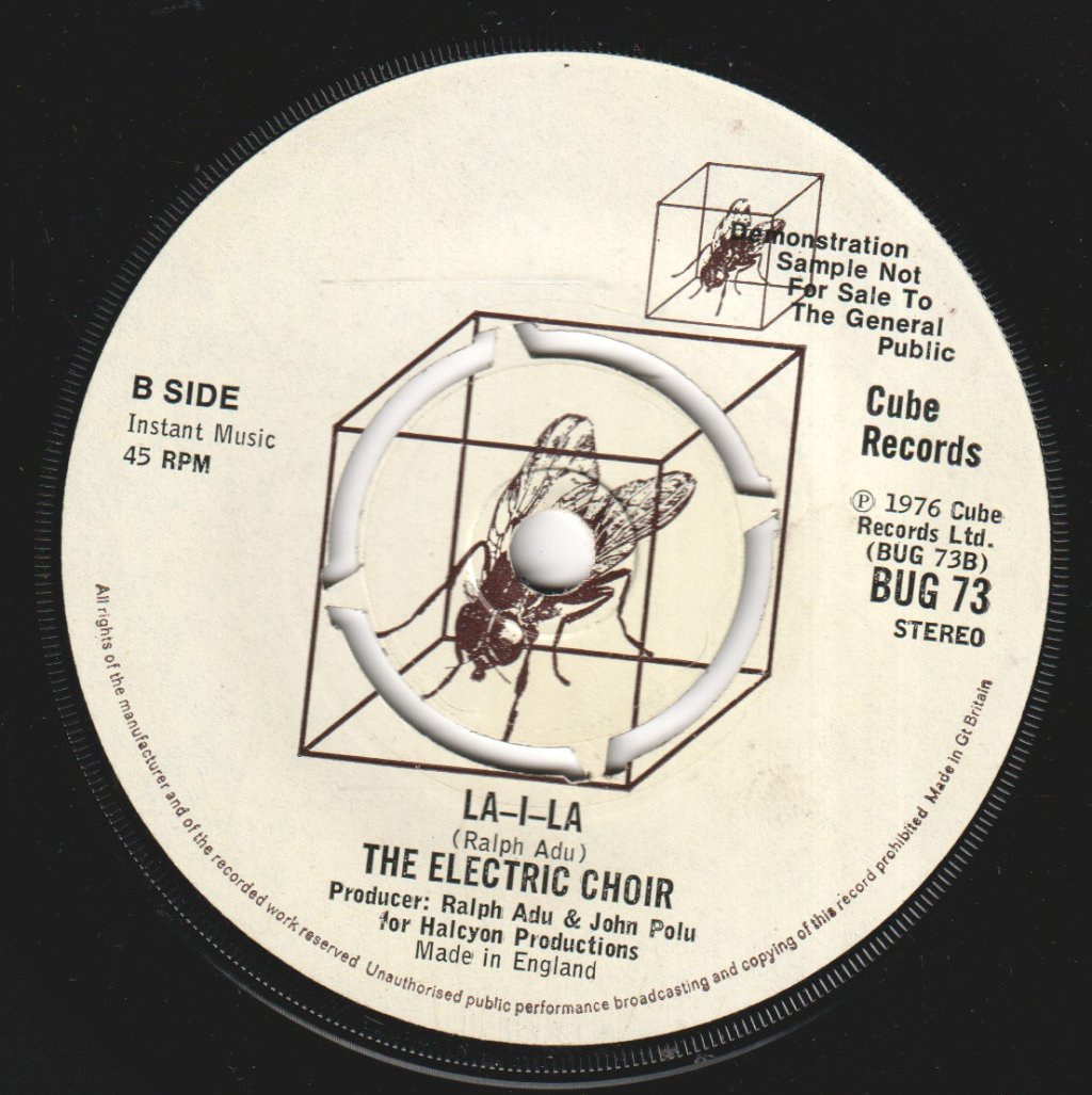 Electric Choir - To All Mankind Doobey Dooh - 7 Inch
