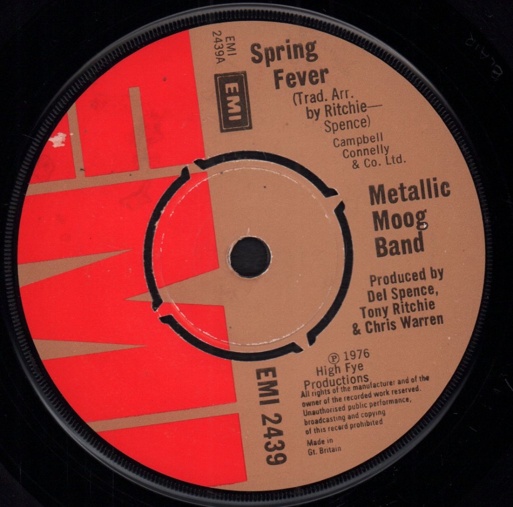 Metallic Moog Band - Spring Fever - 7 Inch