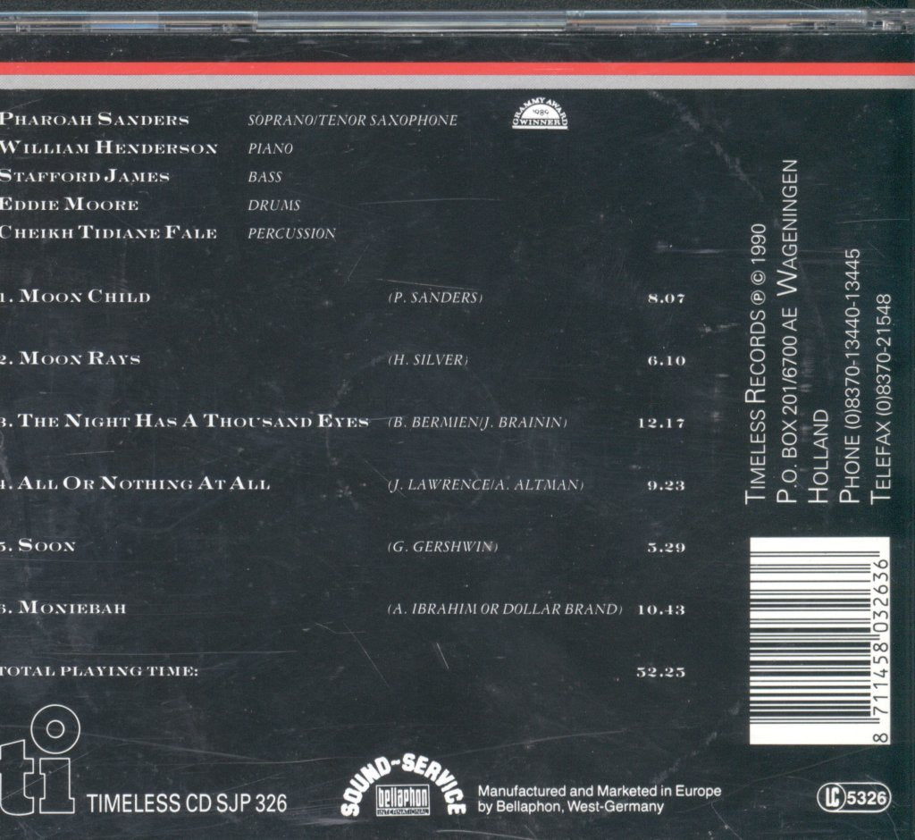 Pharoah Sanders - Moon Child - Cd