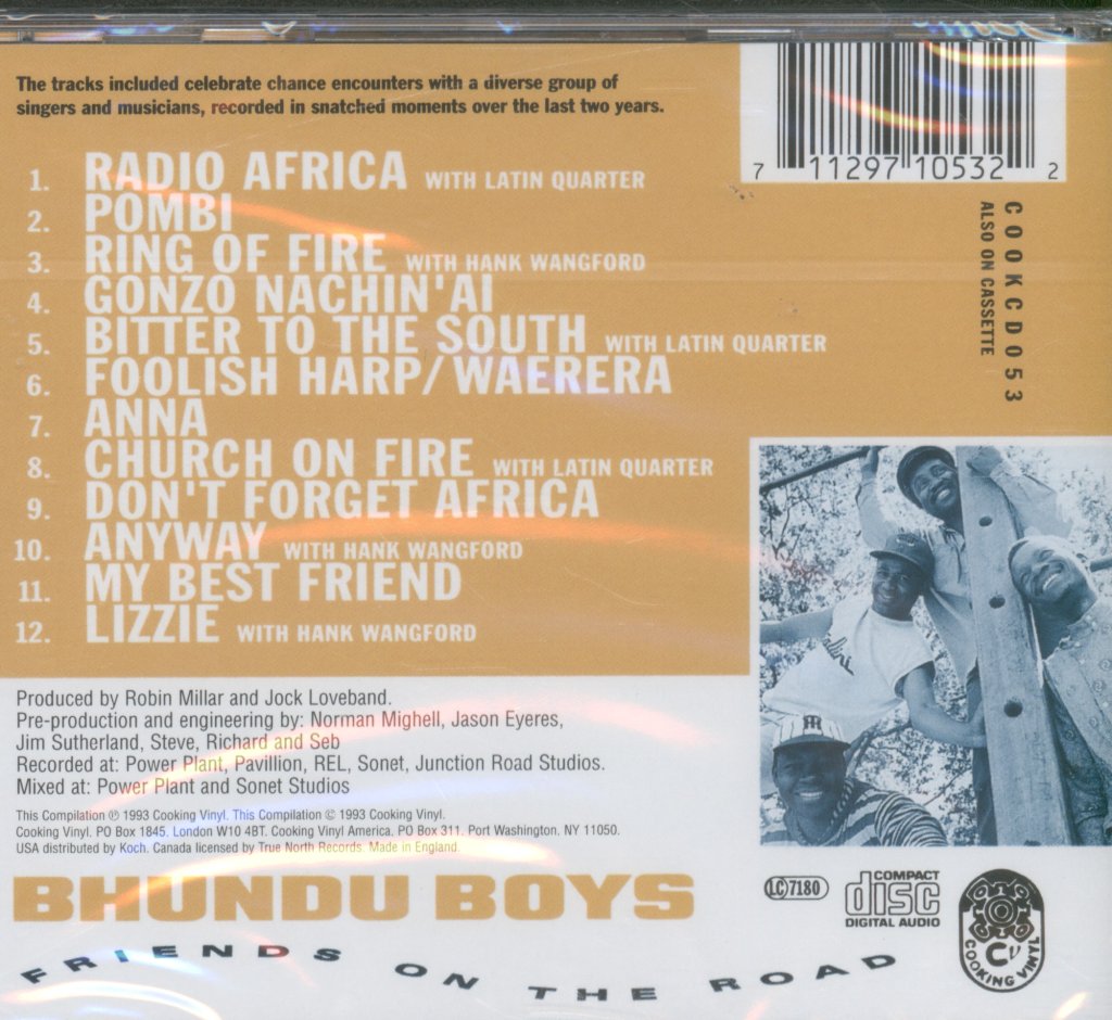 Bhundu Boys - Friends On The Road - Cd