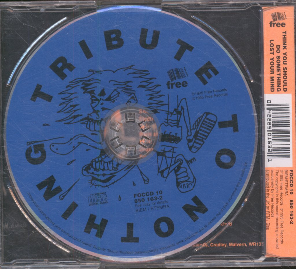 Tribute To Nothing - Think You Should - Cd
