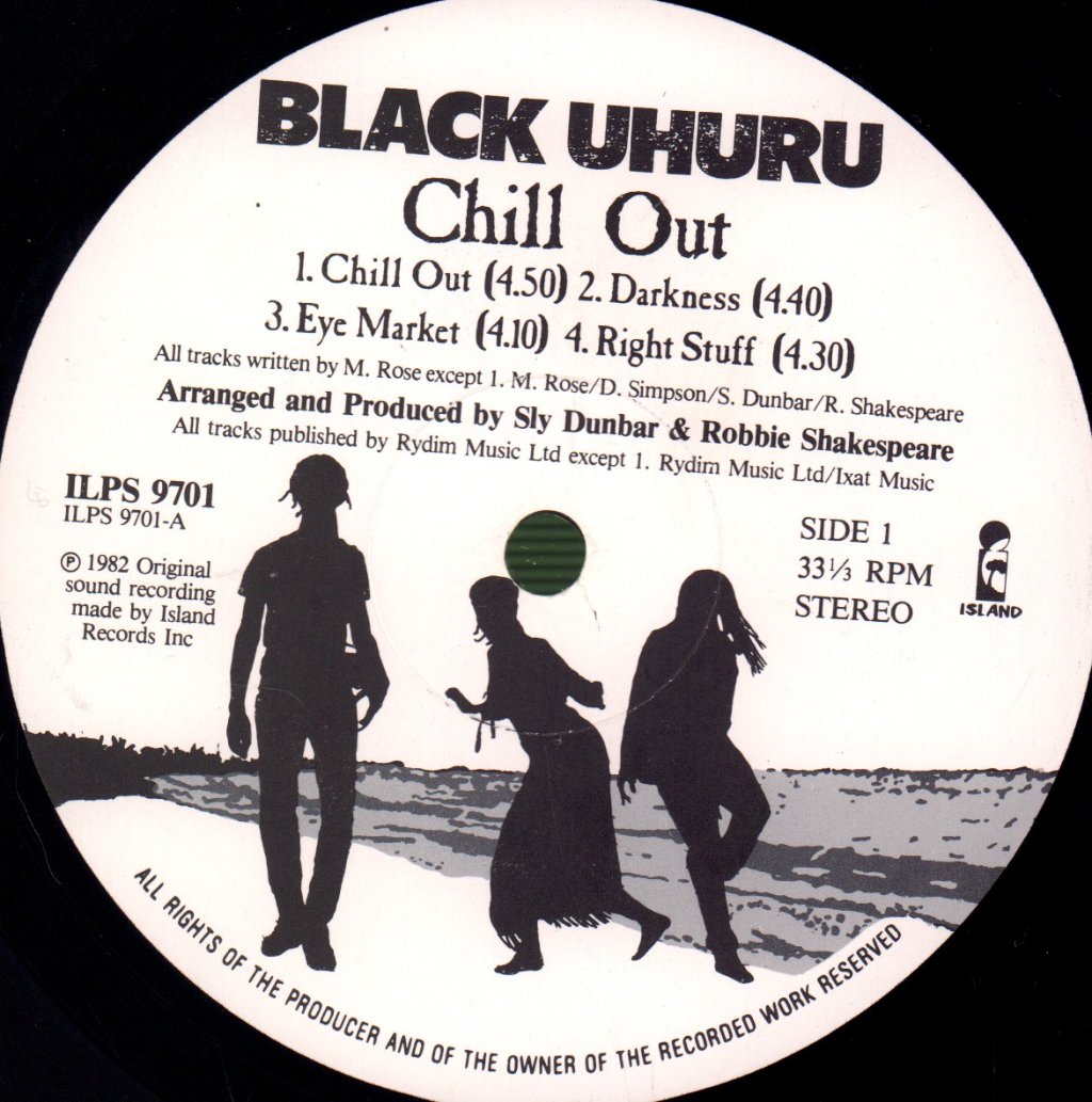 Black Uhuru - Chill Out - Lp