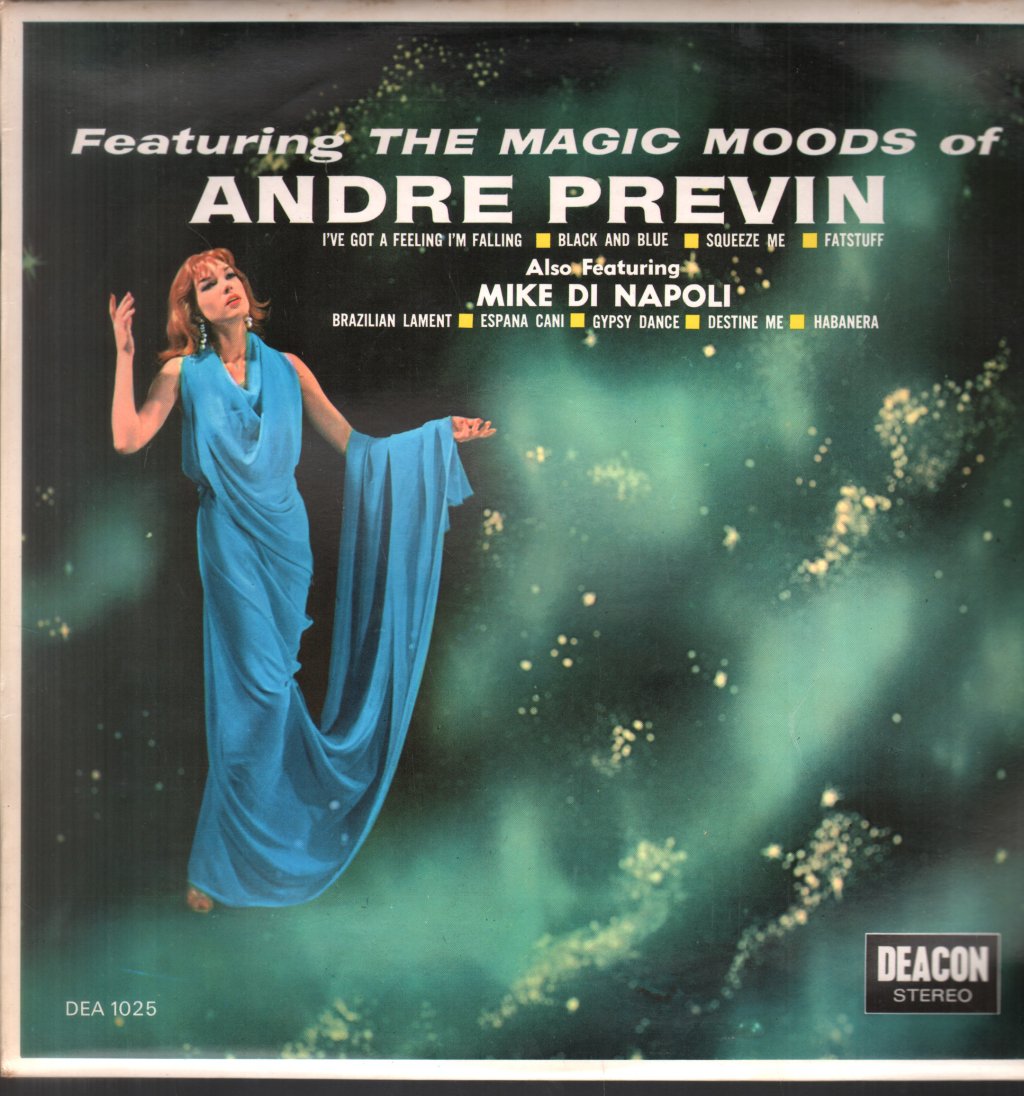 Andre Previn and Mike Di Napoli Trio - Magic Moods Of Andre Previn - Lp