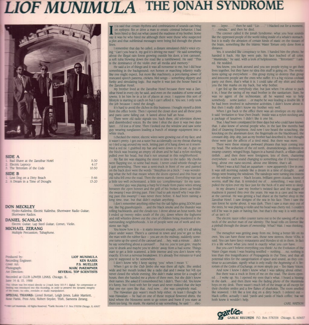 Liof Munimula - Jonah Syndrome - Lp