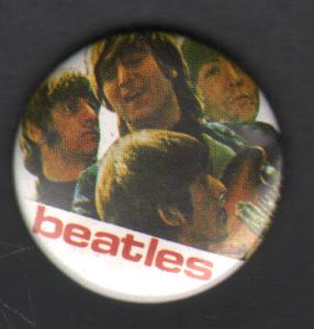 Beatles - Four Heads - Badge