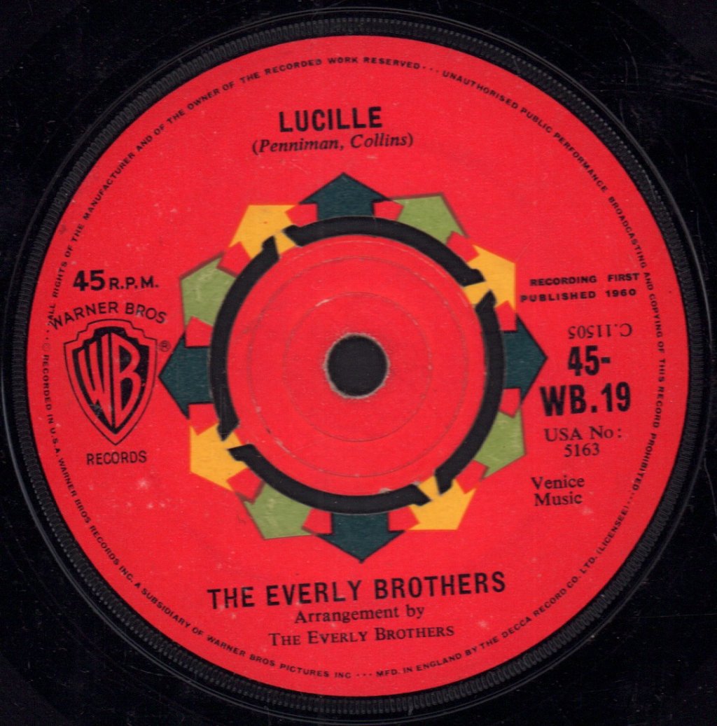 Everly Brothers - Lucille - 7 Inch