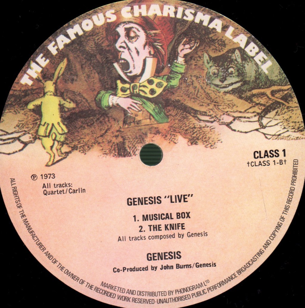 Genesis - Live - Lp