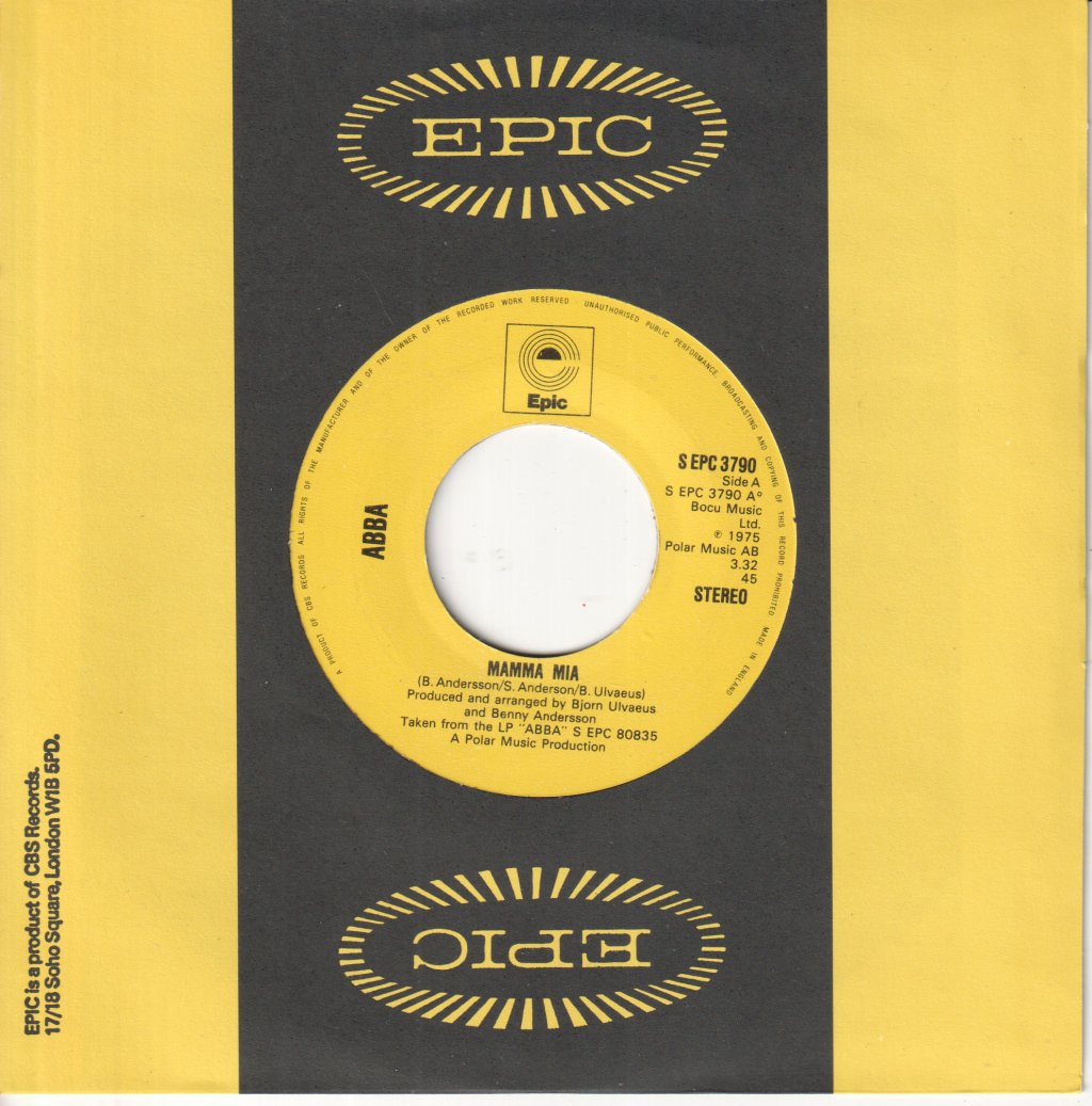 ABBA - Mamma Mia - 7 Inch
