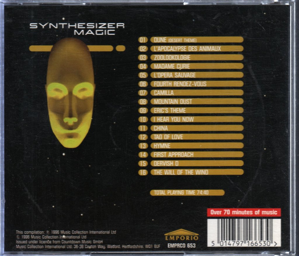 Galaxy Sound Orchestra - Synthesizer Magic - Cd