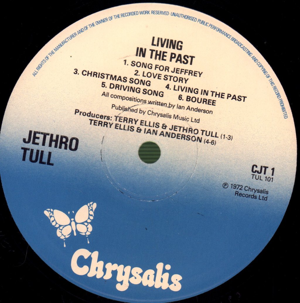 Jethro Tull - Living In The Past - Double Lp