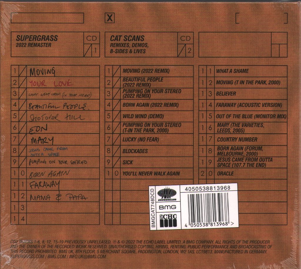 Supergrass - Supergrass - Double Cd