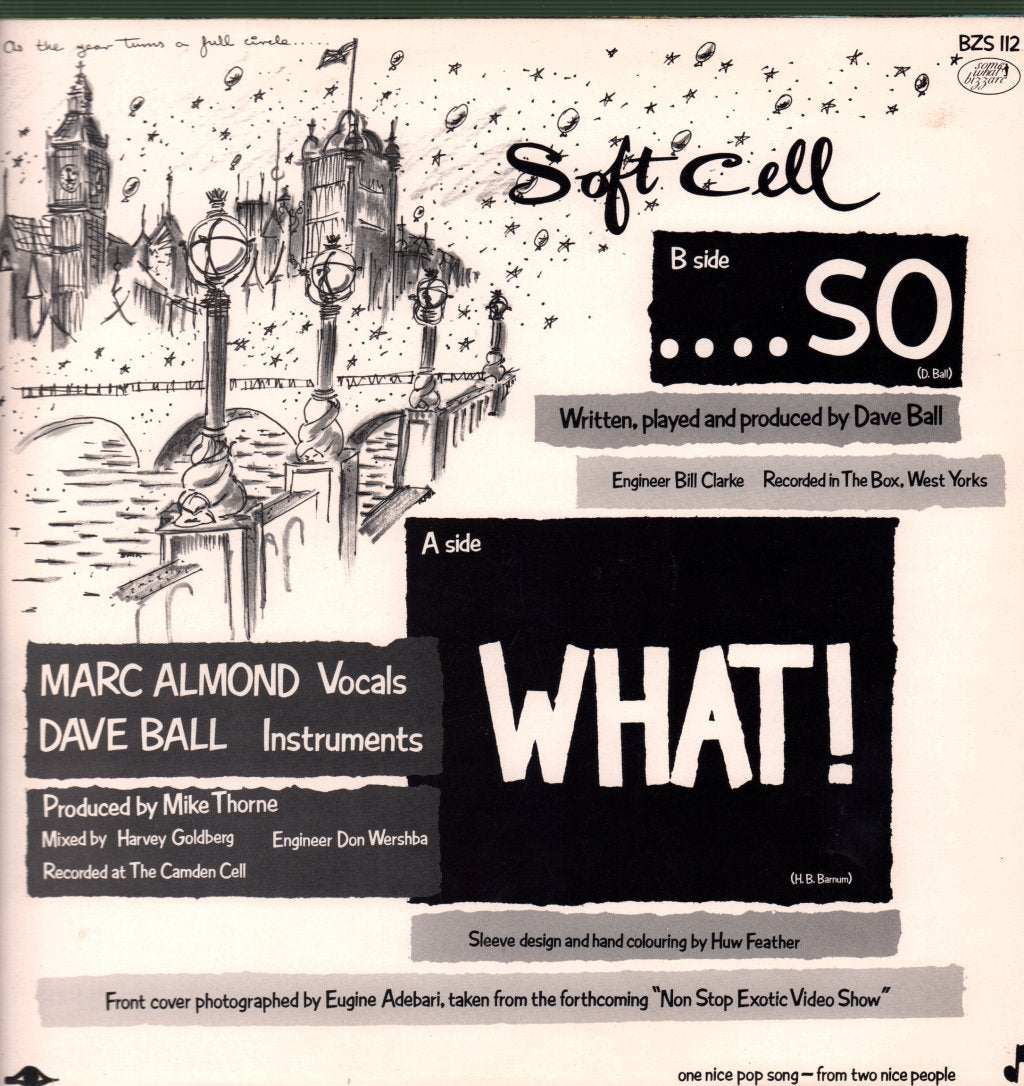 Soft Cell - What - 12 Inch