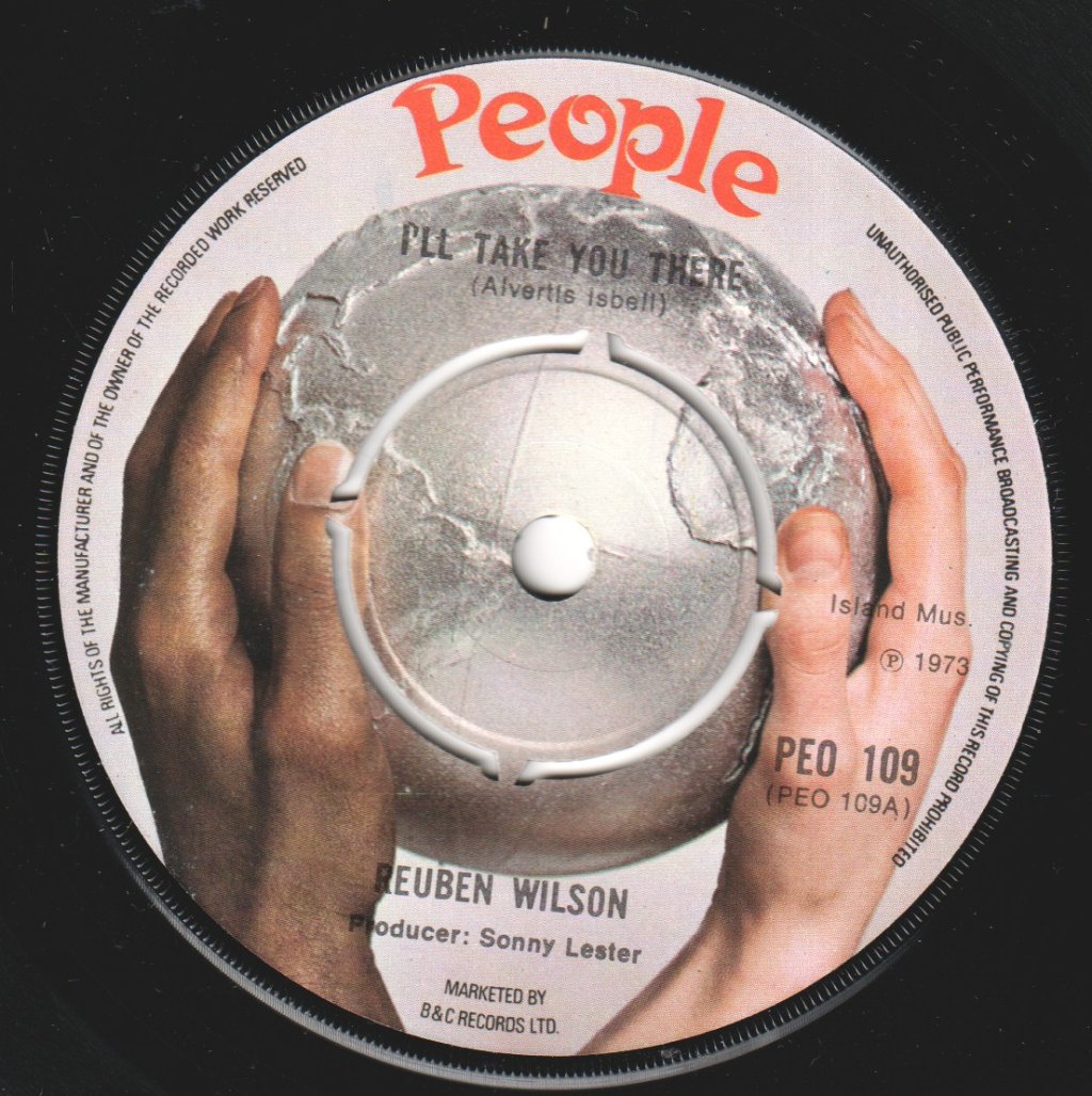 Reuben Wilson - I'll Take You There - 7 Inch