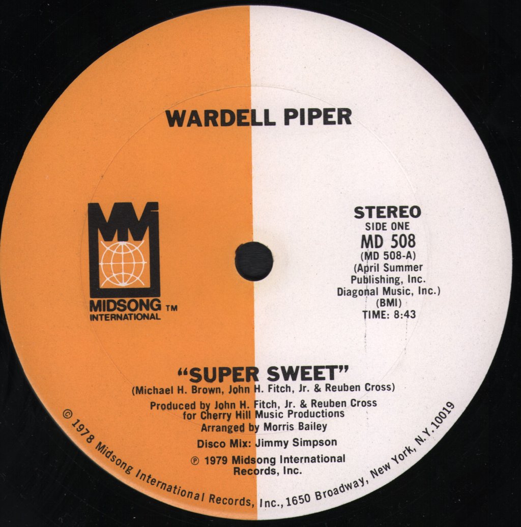 Wardell Piper - Super Sweet - 12 Inch