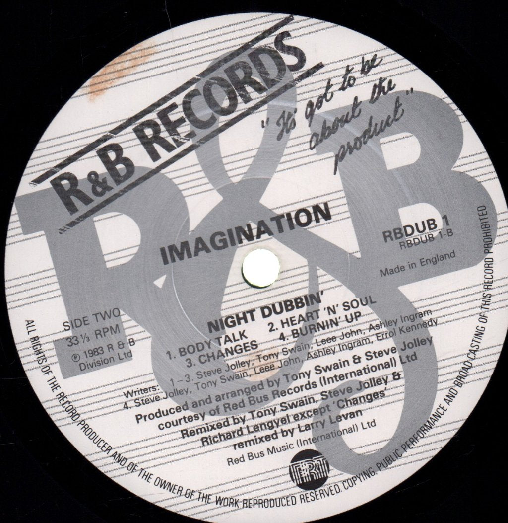 Imagination - Night Dubbing - Lp