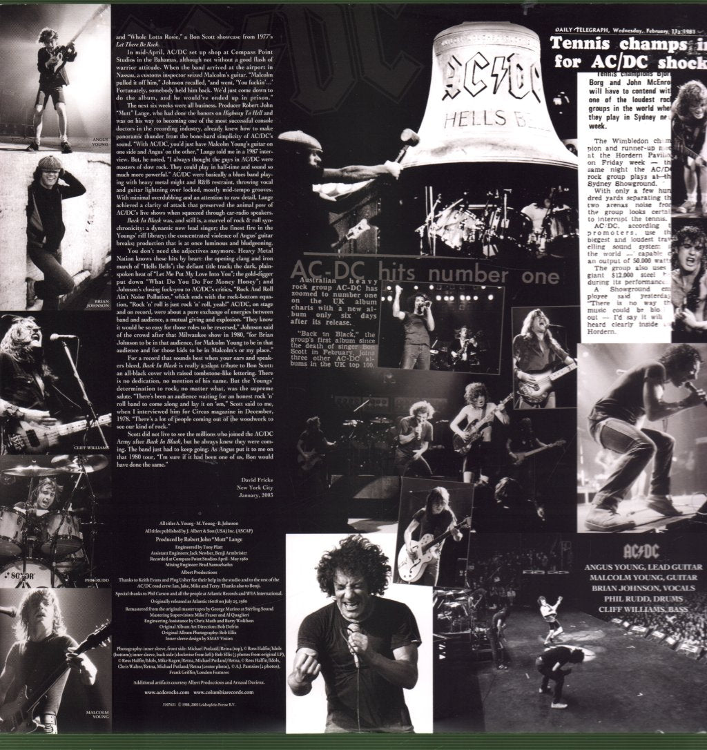 AC/DC - Back In Black - Lp