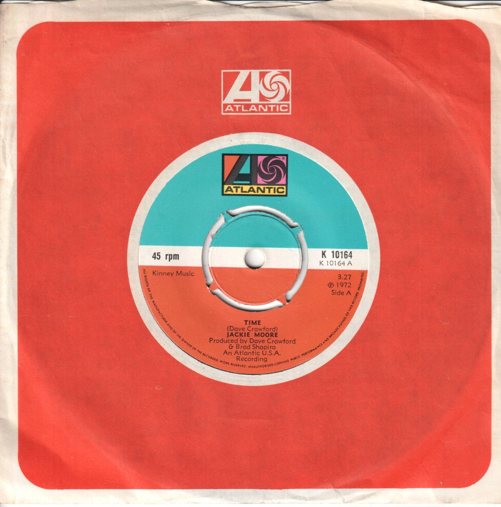 Jackie Moore - Time - 7 Inch