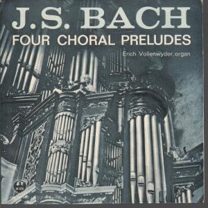 J.s.bach - Four Choral Preludes - 7 Inch