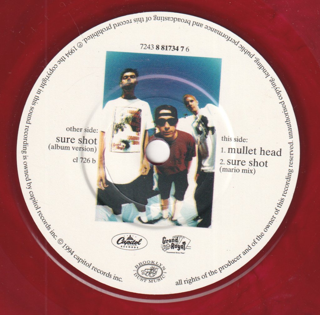 Beastie Boys - Sure Shot - 7 Inch