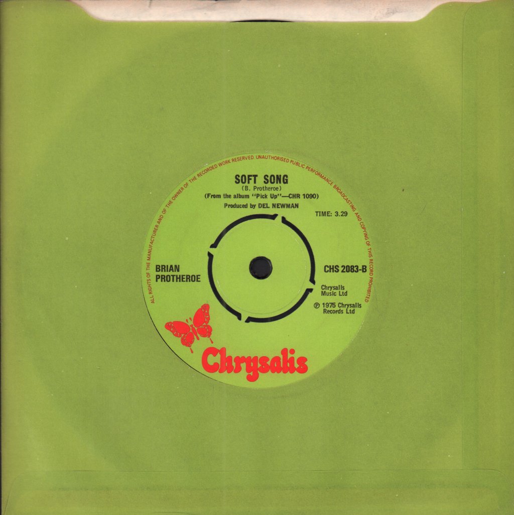 Brian Protheroe - Good Brand Band Song - 7 Inch