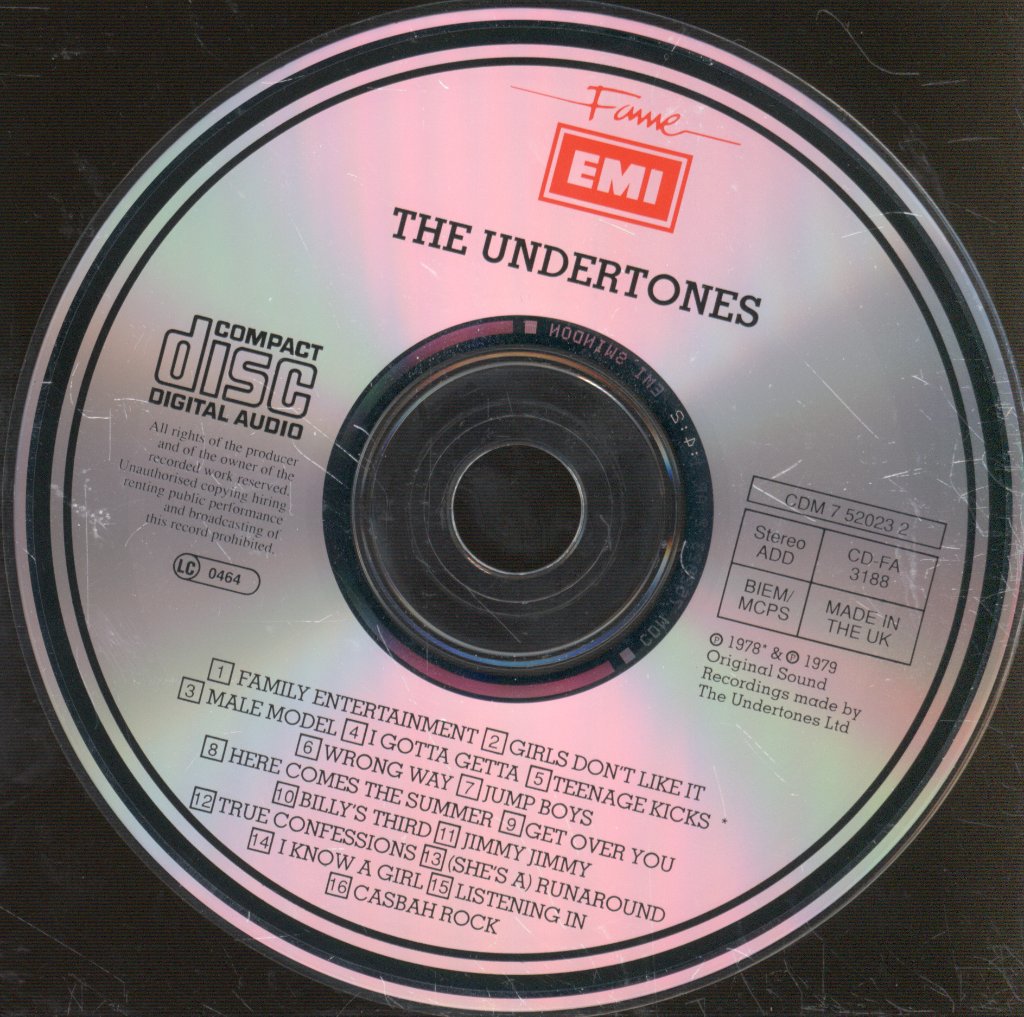 Undertones - Undertones - Cd